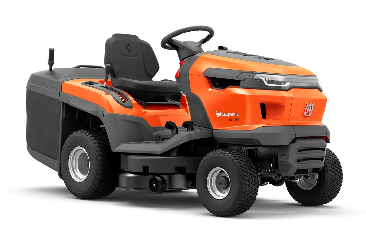 Heckauswerfer-Aufsitzmäher Traktor TC 215T